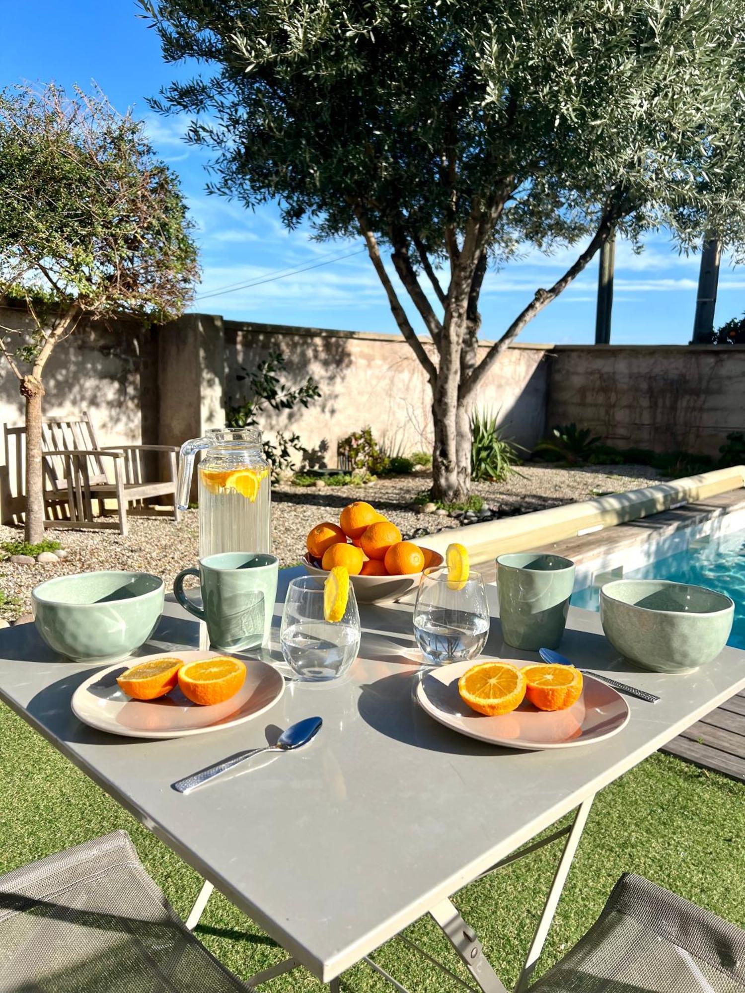 Appartement L'Arancetu Vue Mer Avec Piscine Biguglia  Eksteriør bilde